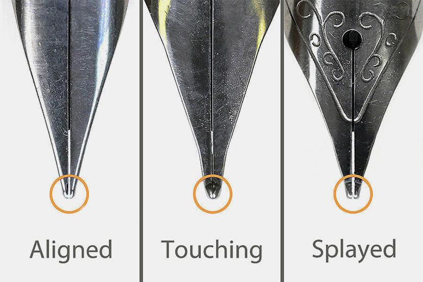  پایین نوک و قسمت بالایی تغذیه کننده همسطح